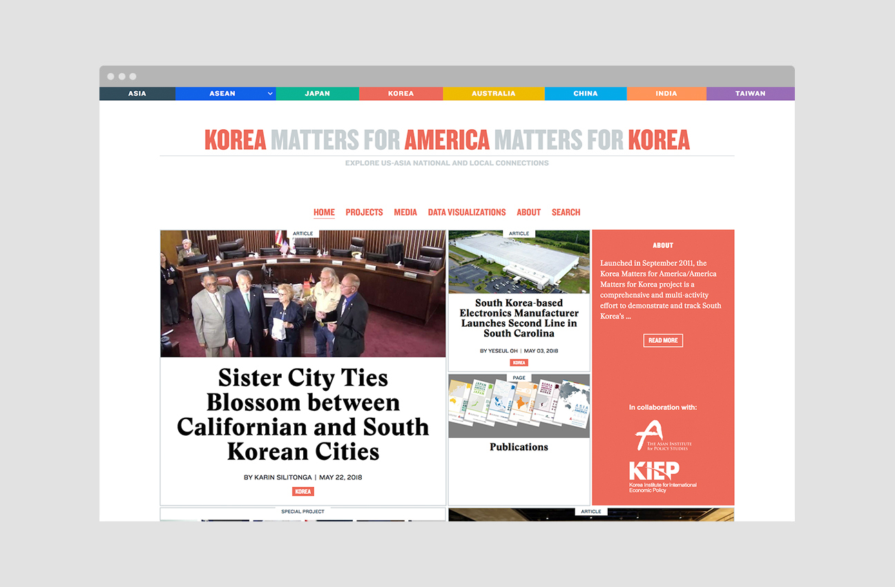 Exploring Connections between the US and Asia